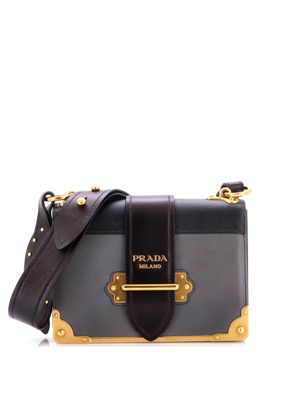 Prada Cahier Crossbody Bag Leather And #368747P15B